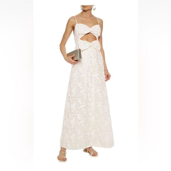 NWOT zimmermann bow lace gown - Picture 1 of 10